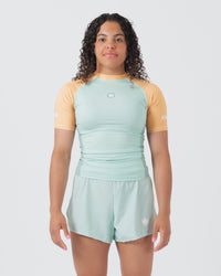 Terra Womens Rashguard - Green Edition No-Gi & Compression Kingz XS
