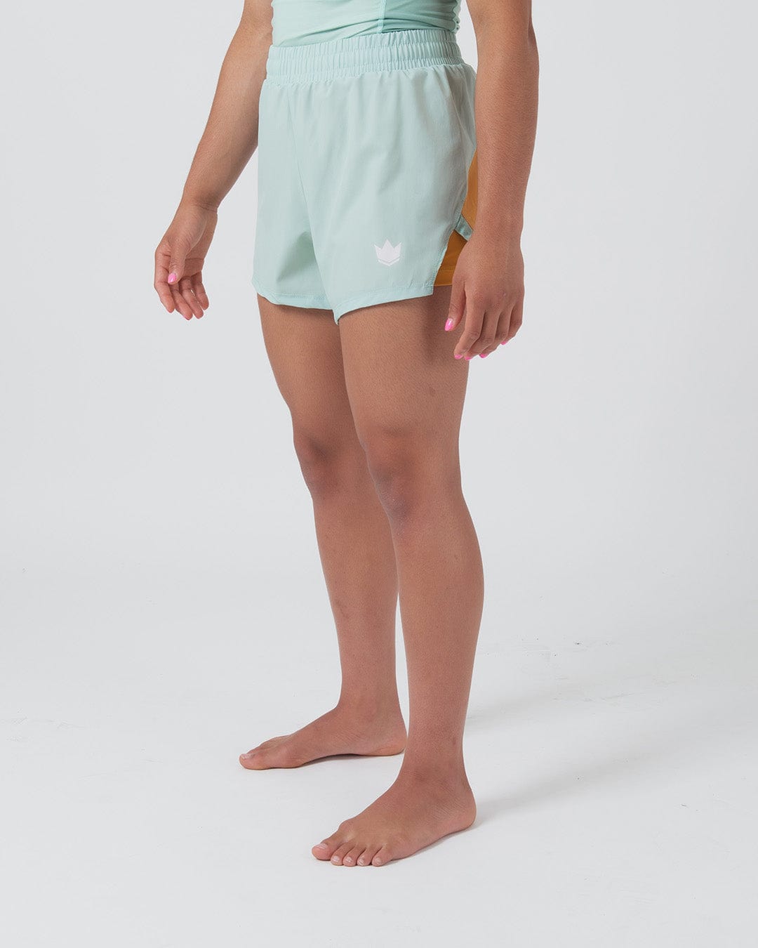 Hybrid Womens Shorts - Terra Green