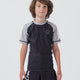 Ranked Youth S/S Rashguard No-Gi & Compression Kingz XS Grey
