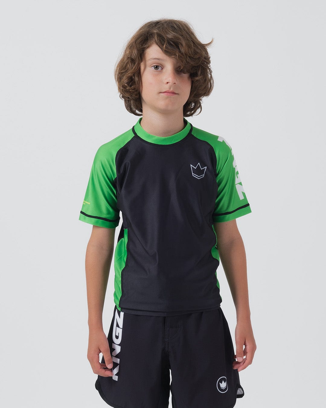 Ranked Youth S/S Rashguard - Green