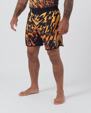 Flame Shorts Shorts KingzKimonos.com