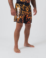 Flame Shorts Shorts KingzKimonos.com