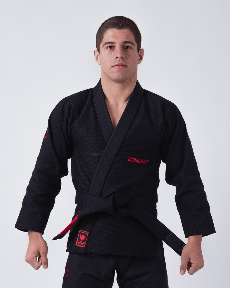 Ultralight 2.0 Jiu Jitsu Gi - Black (2023 version) (A0 only) KIMONOS Kingz A00 Black