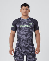 Viper Rashguard Rash Guards Kingz XS Viper/Purple