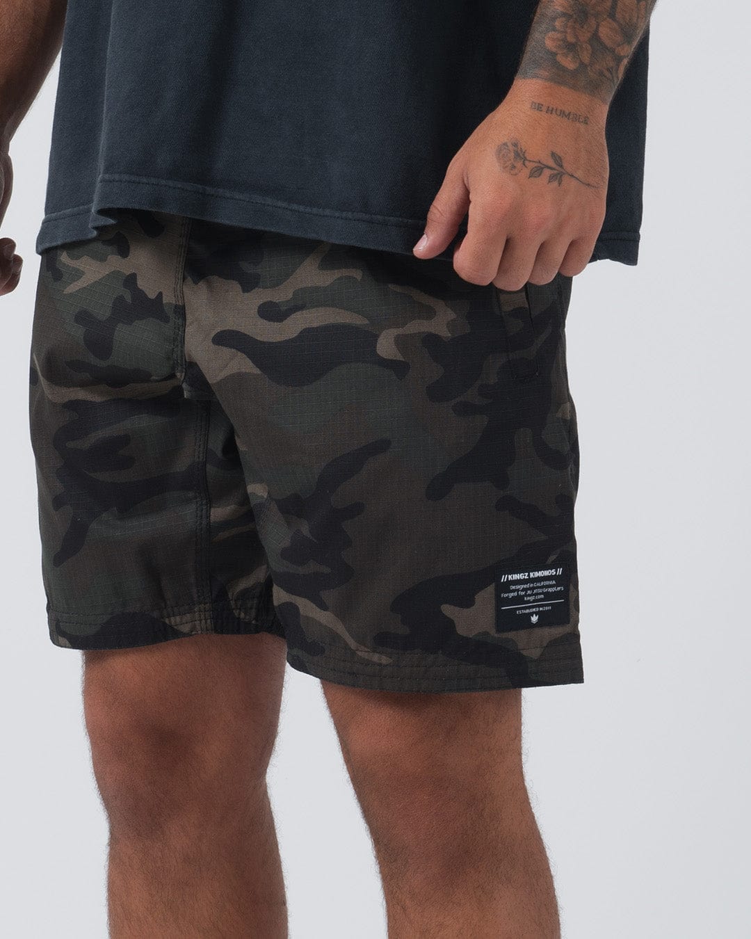 Kingz Casual Men's Gi Shorts - Camo