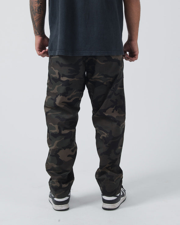 Casual Rip Stop Gi Pant - Camo