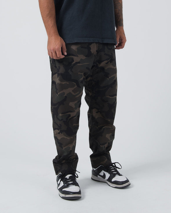 Casual Rip Stop Gi Pant - Camo