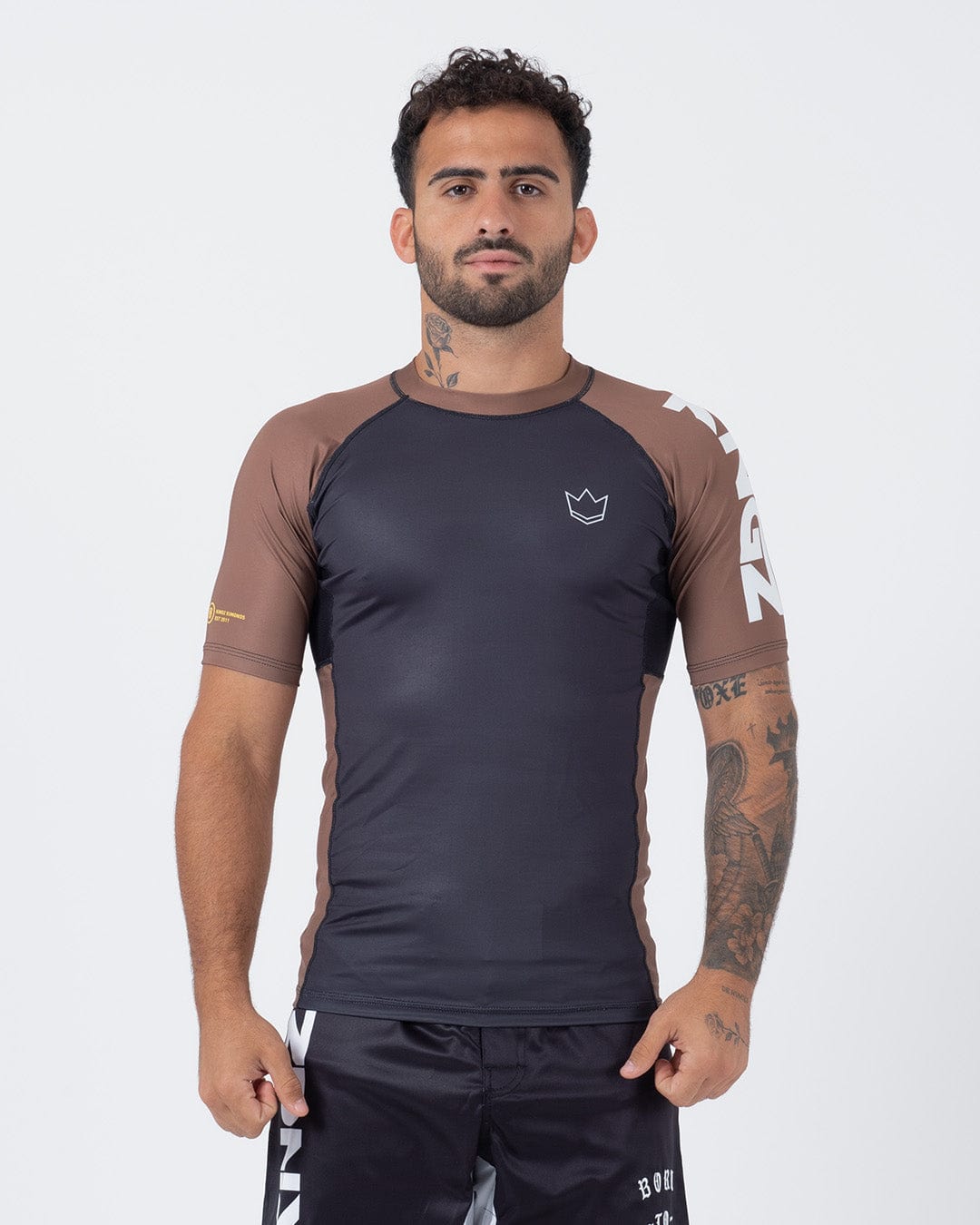 Ranked Performance V2 S/S Rashguard - Brown