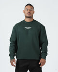 Solo Crewneck Sweater Streetwear Kingz XS Dark Green