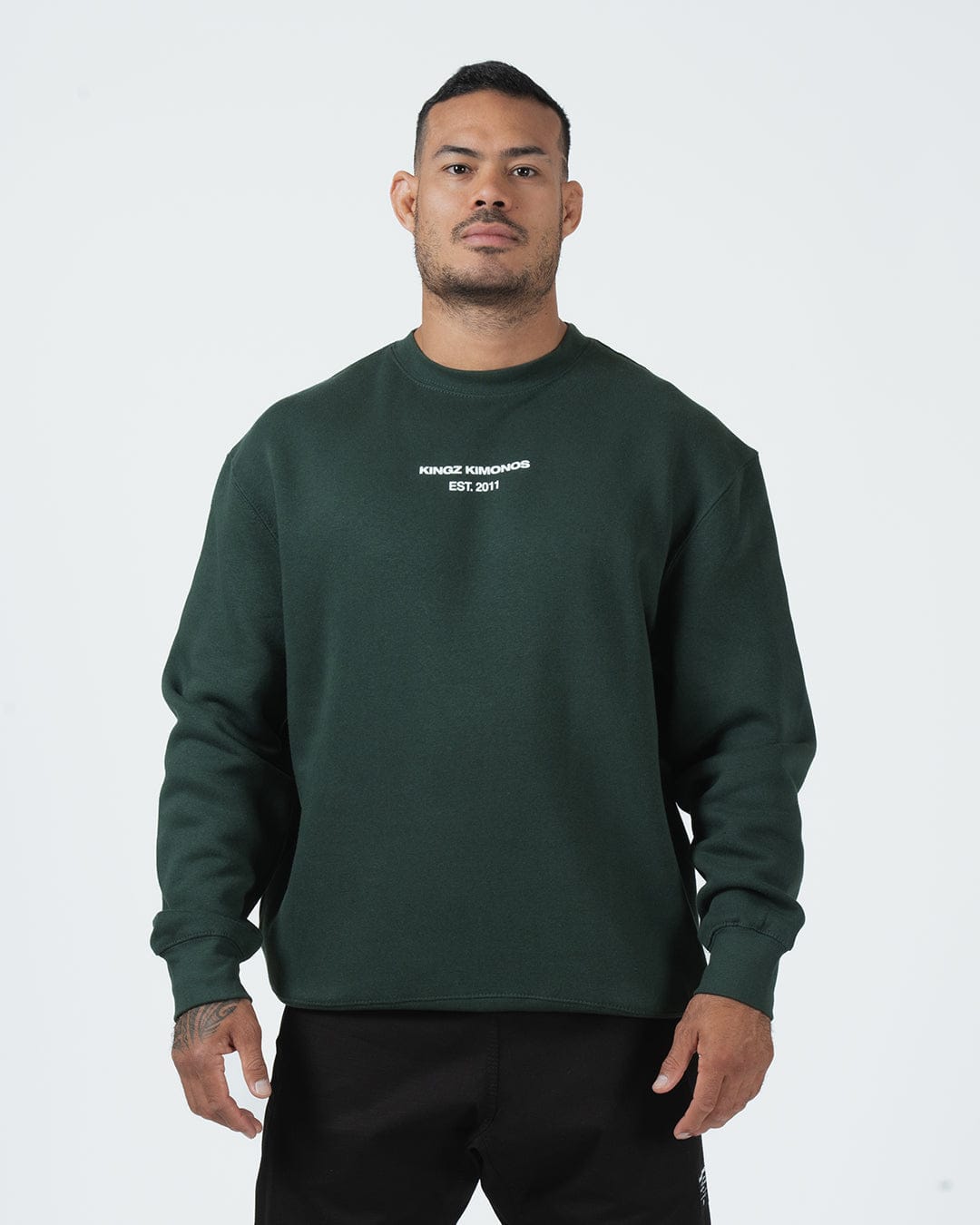 Rough Crew Sweat PDK Green