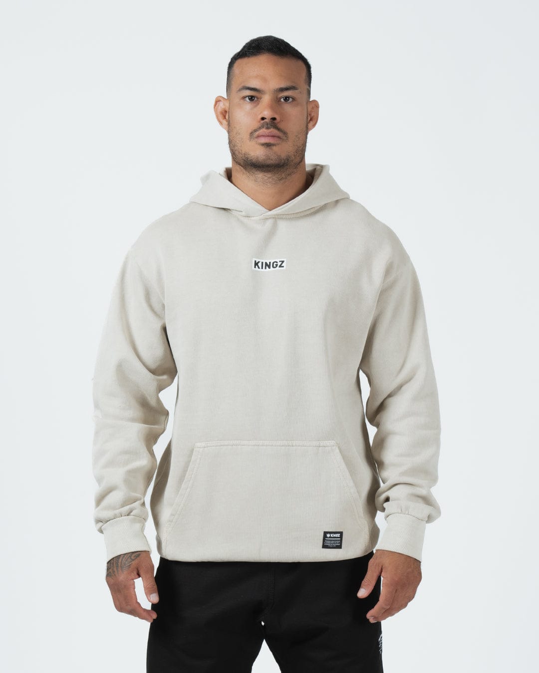 Box Hoodie - Tan
