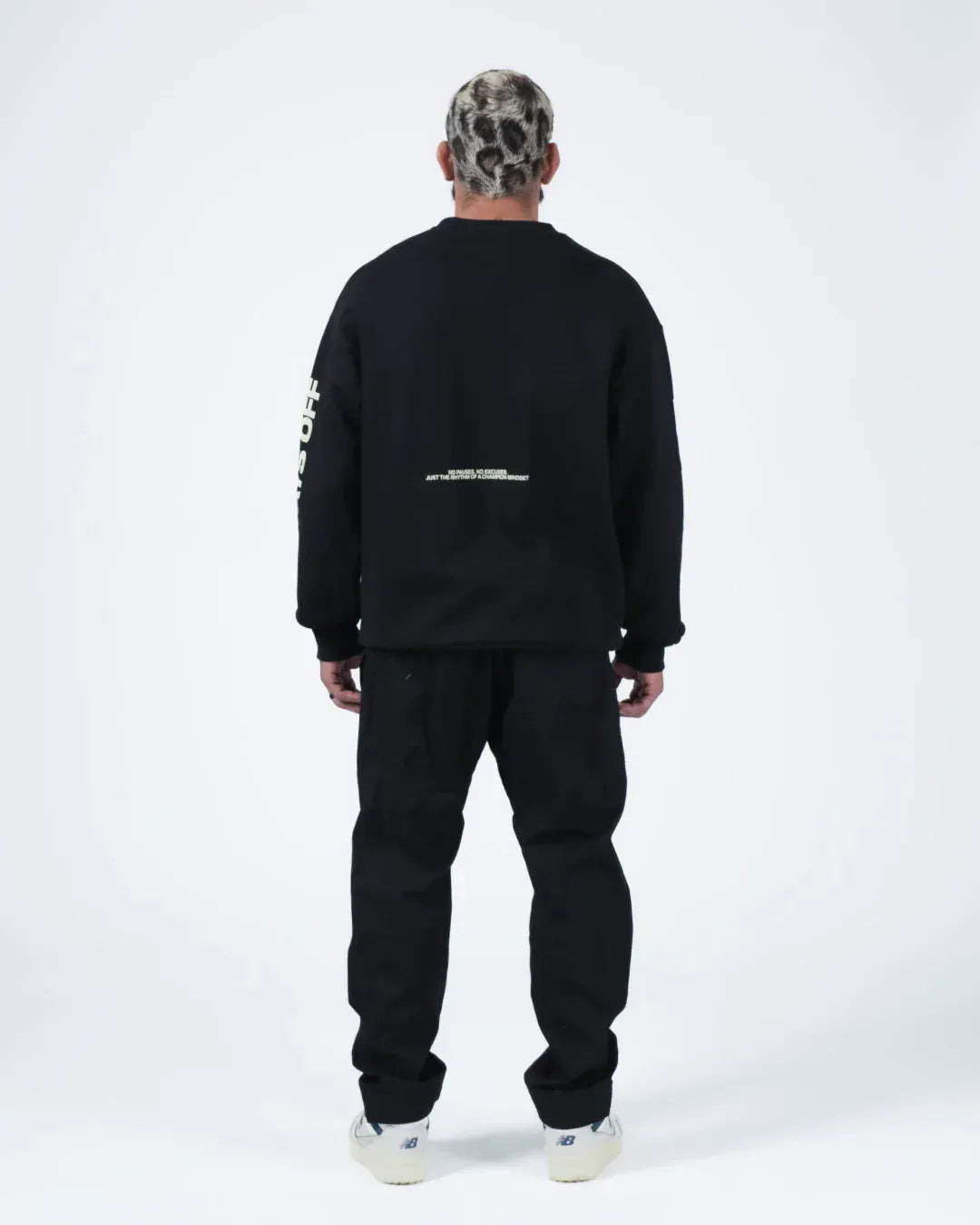 No Days Off Crewneck Sweater