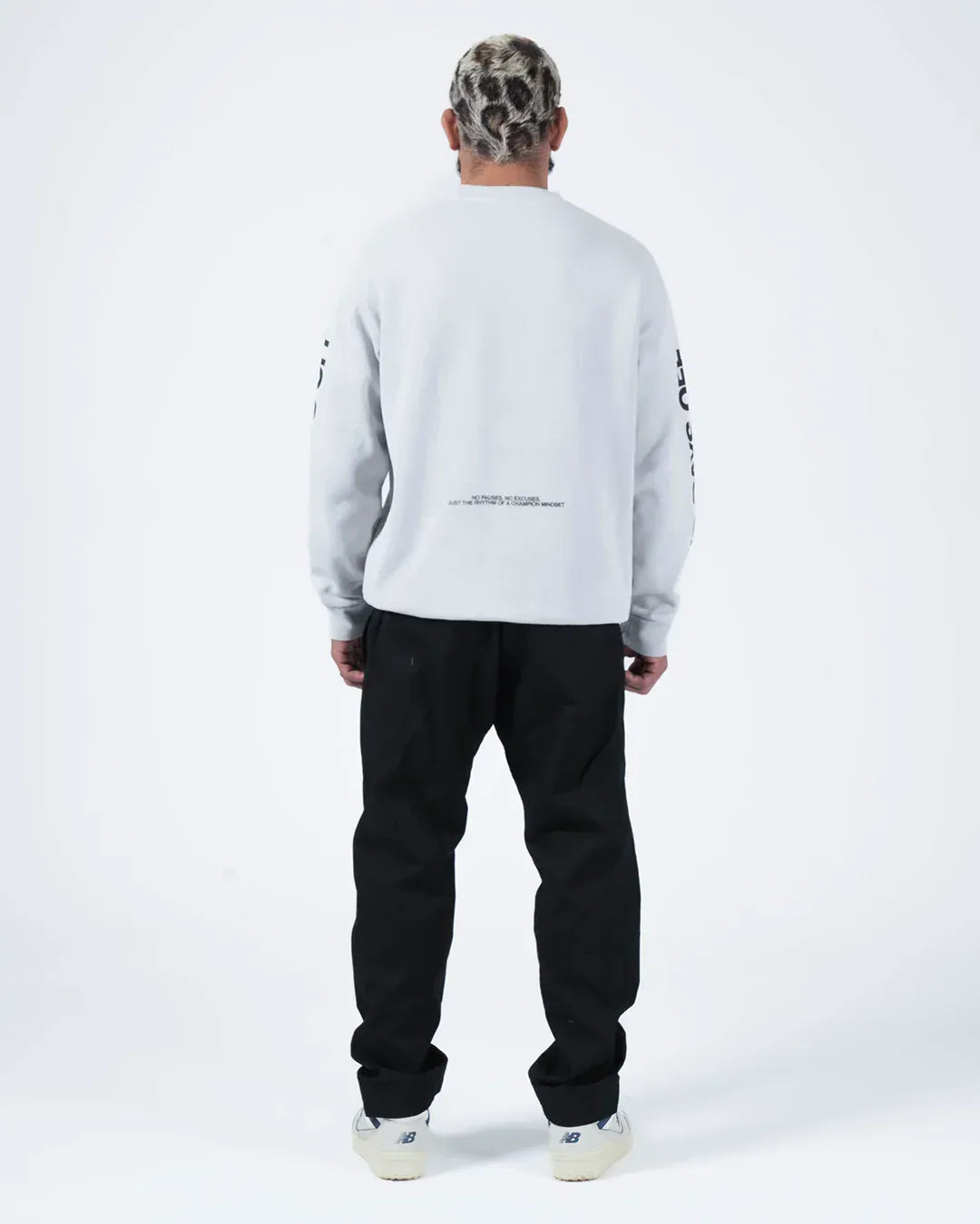 No Days Off Crewneck Sweater