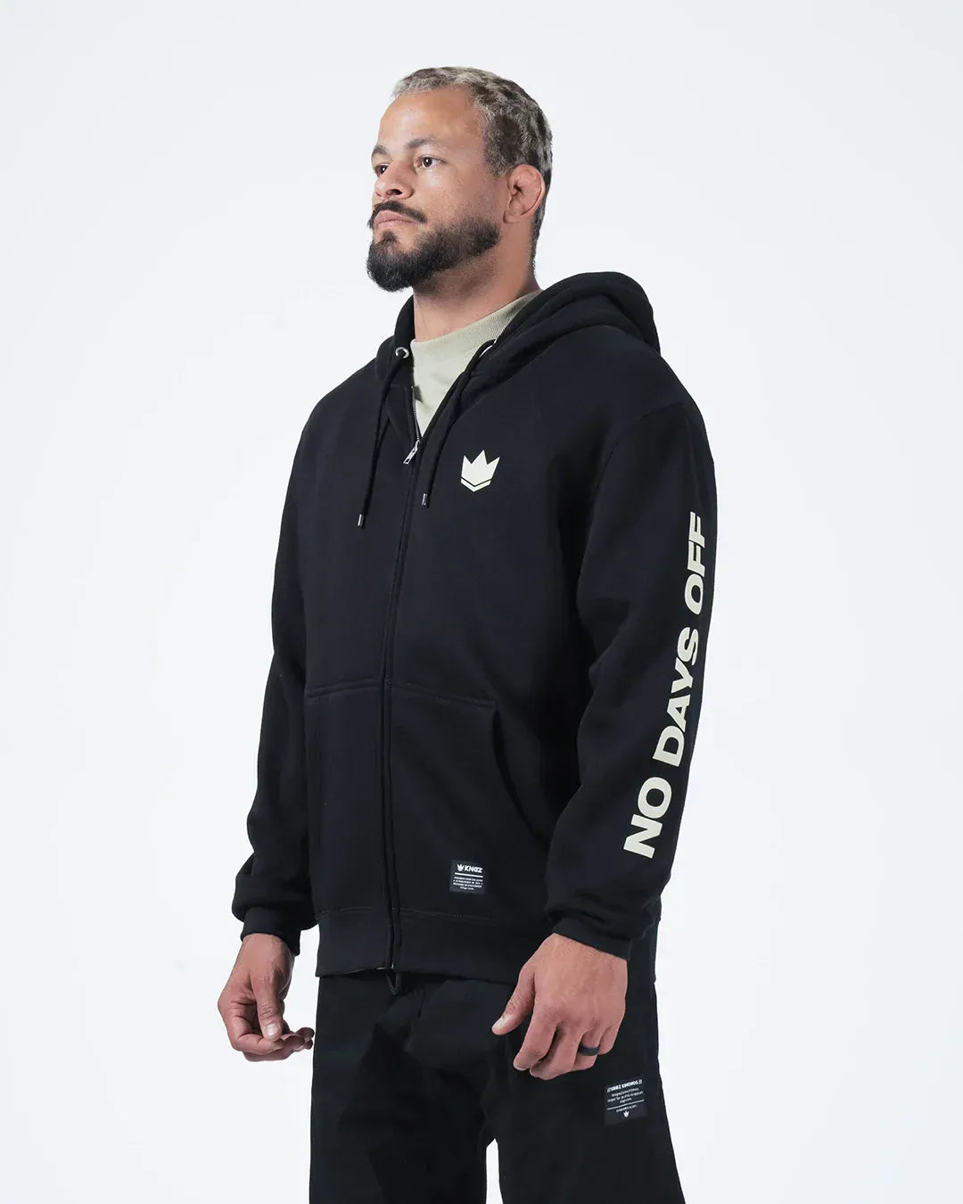No Days Off Zip Up Hoodie