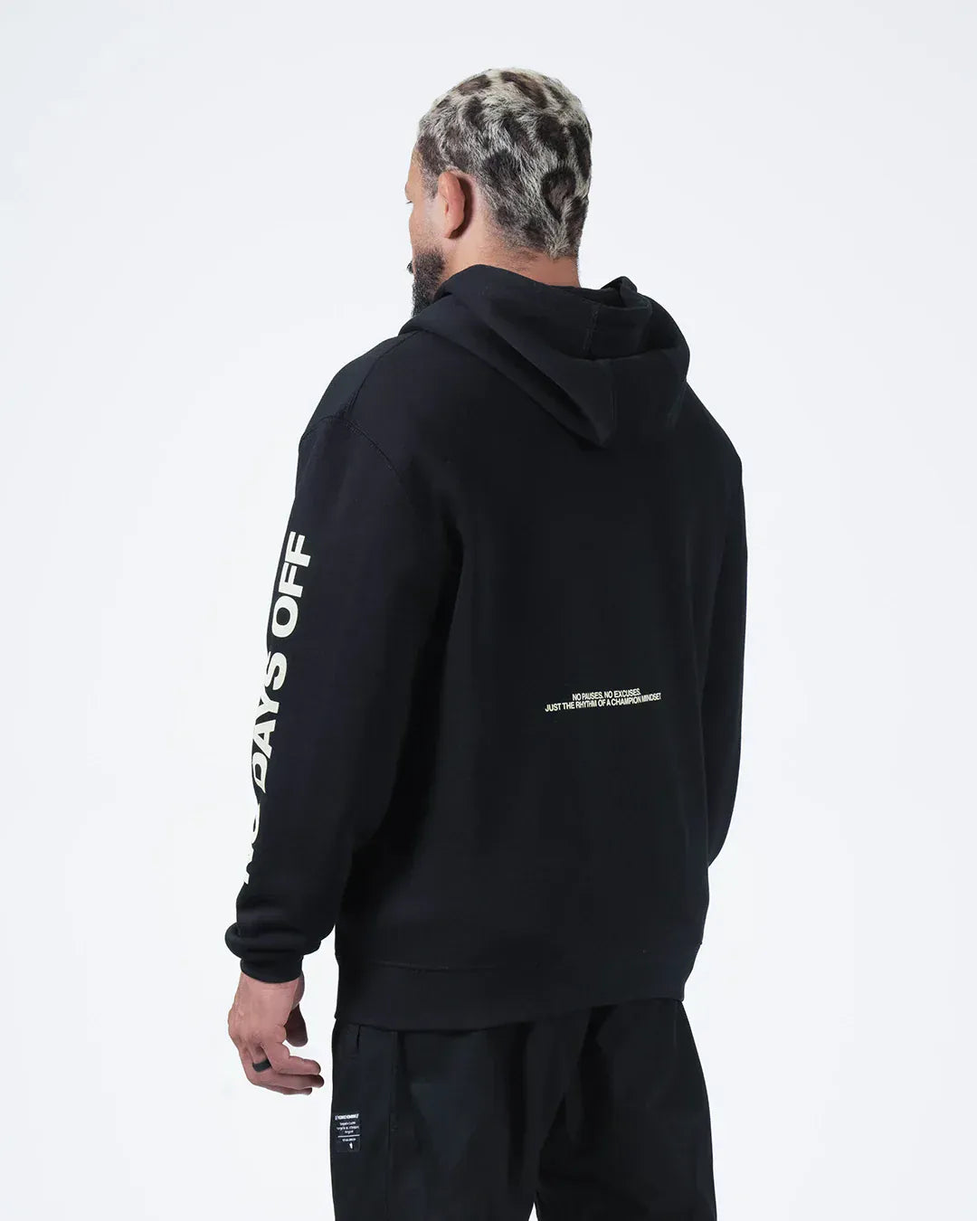 No Days Off Zip Up Hoodie