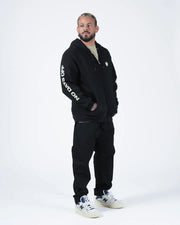 No Days Off Zip Up Hoodie Streetwear Kingz