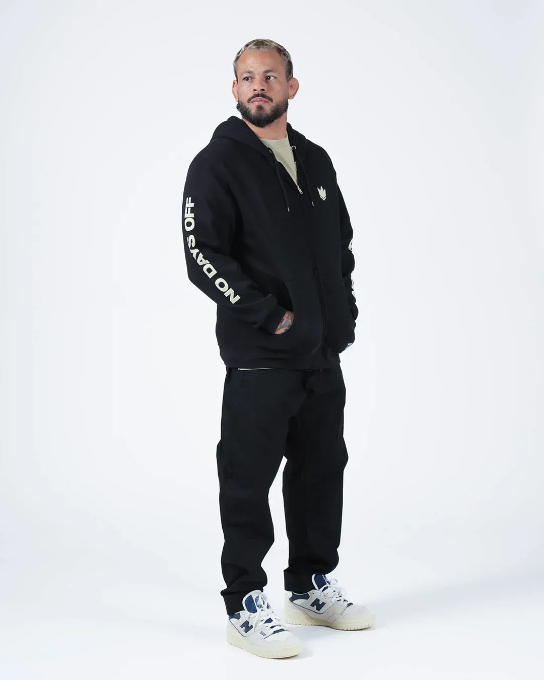No Days Off Zip Up Hoodie