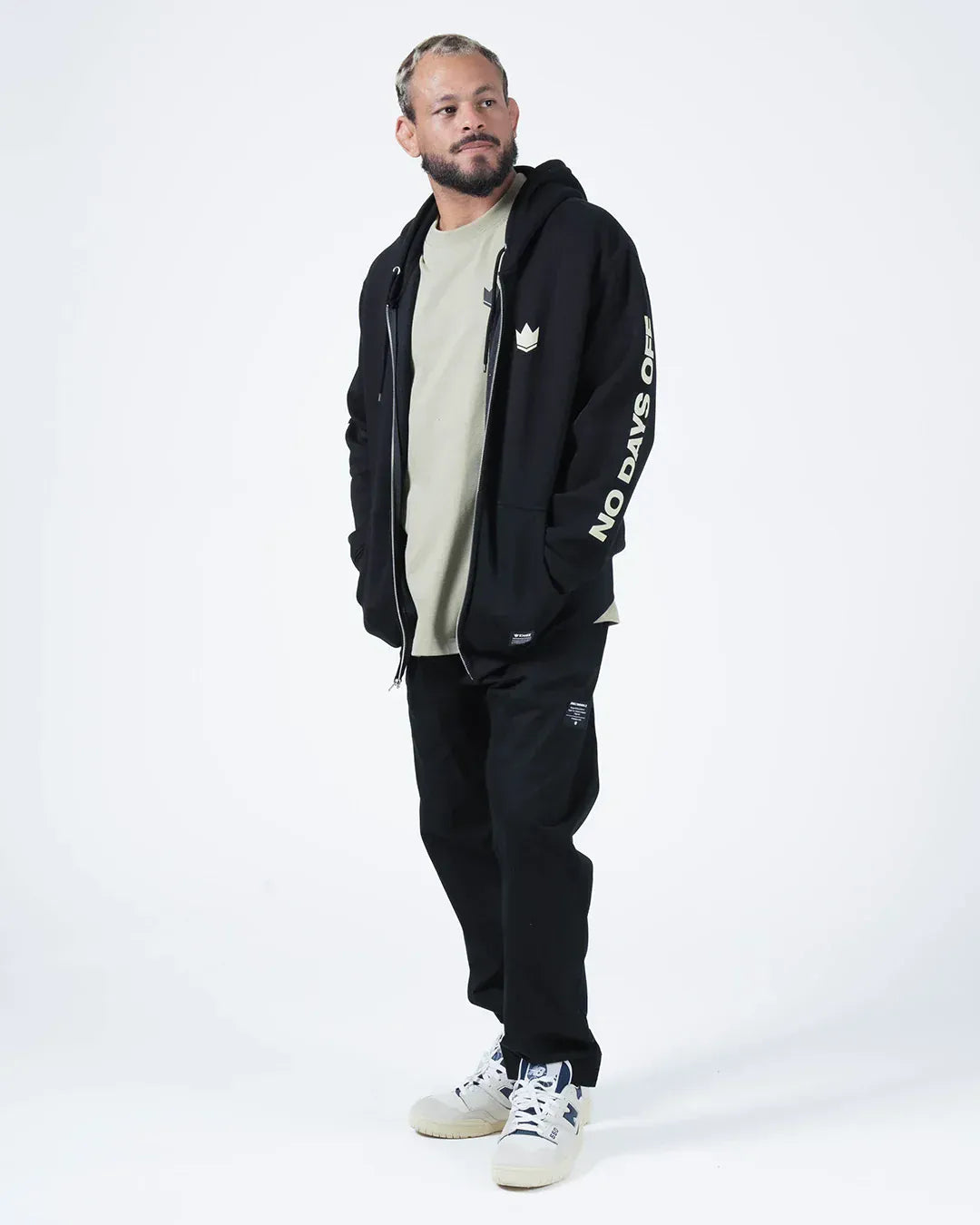 No Days Off Zip Up Hoodie