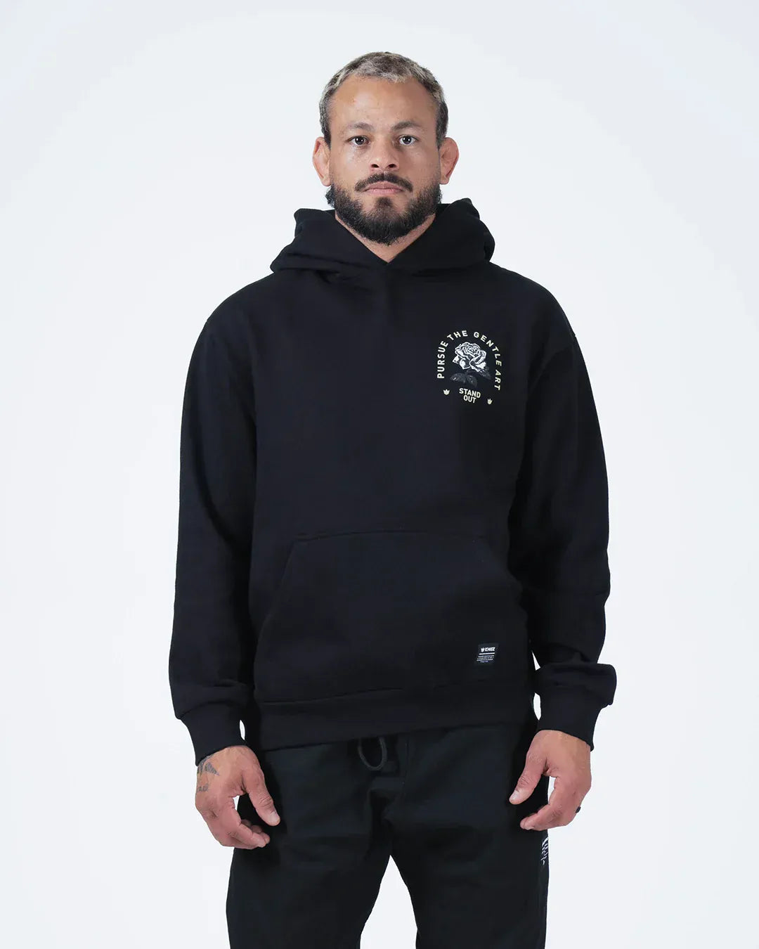 Gentle Art Hoodie - Black
