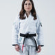 Balistico 4.0 Womens Jiu Jitsu Gi - White KIMONOS Kingz F0 White