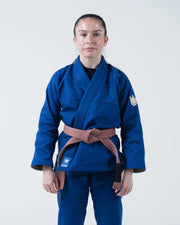 Kingz The ONE V2 Women's Jiu Jitsu Gi - Blue Jiu Jitsu Gear Kingz F0 Blue