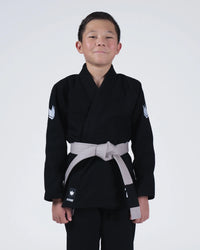 Kingz The ONE V2 Kimono BJJ pour jeunes - Noir