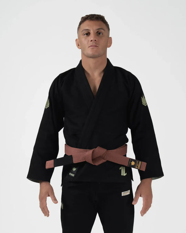 Kingz The ONE V2 Limited Edition Men's BJJ Gi - Black/Green