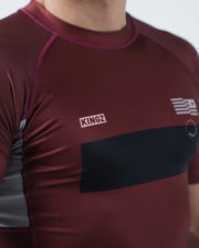 Trooper Rashguard - Maroon Rash Guards Kingz