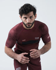 Trooper Rashguard - Maroon Rash Guards Kingz