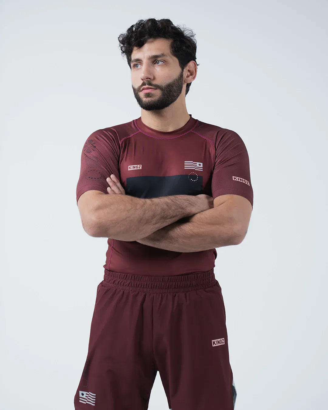 Trooper Rashguard - Maroon