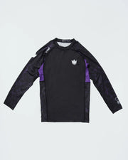 Ranked Performance V3 L/S Rashguard Rash Guards Kingz XS Purple