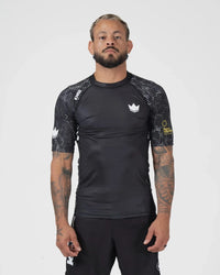 Ranked Performance V3 S/S Rashguard Rash Guards Kingz XS Black