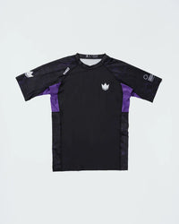 Ranked Performance V3 S/S Rashguard Rash Guards Kingz XS Purple