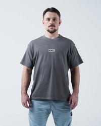 Box Tee Streetwear Kingz XS Grey