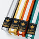 Gold Label V2 Kids Belt - White Stripe Belts Kingz