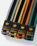 Gold Label V2 Kids Belt - Black Stripe Jiu Jitsu Gear Kingz