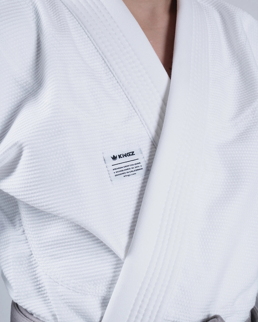 Kimono BJJ Kingz Kore V2 pour jeunes - Blanc