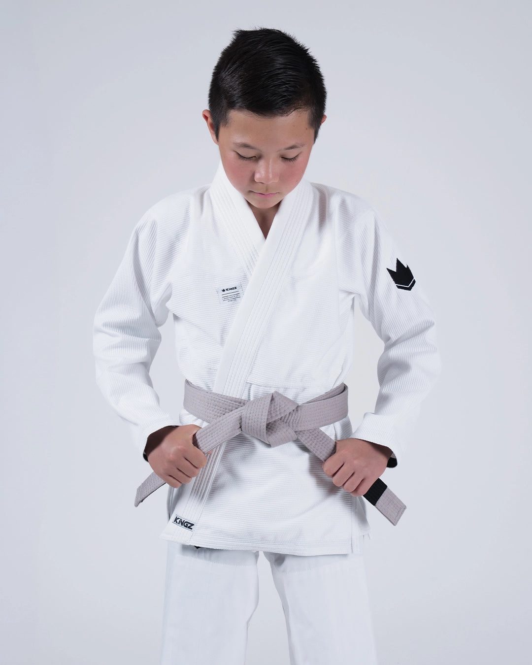 Kimono BJJ Kingz Kore V2 pour jeunes - Blanc