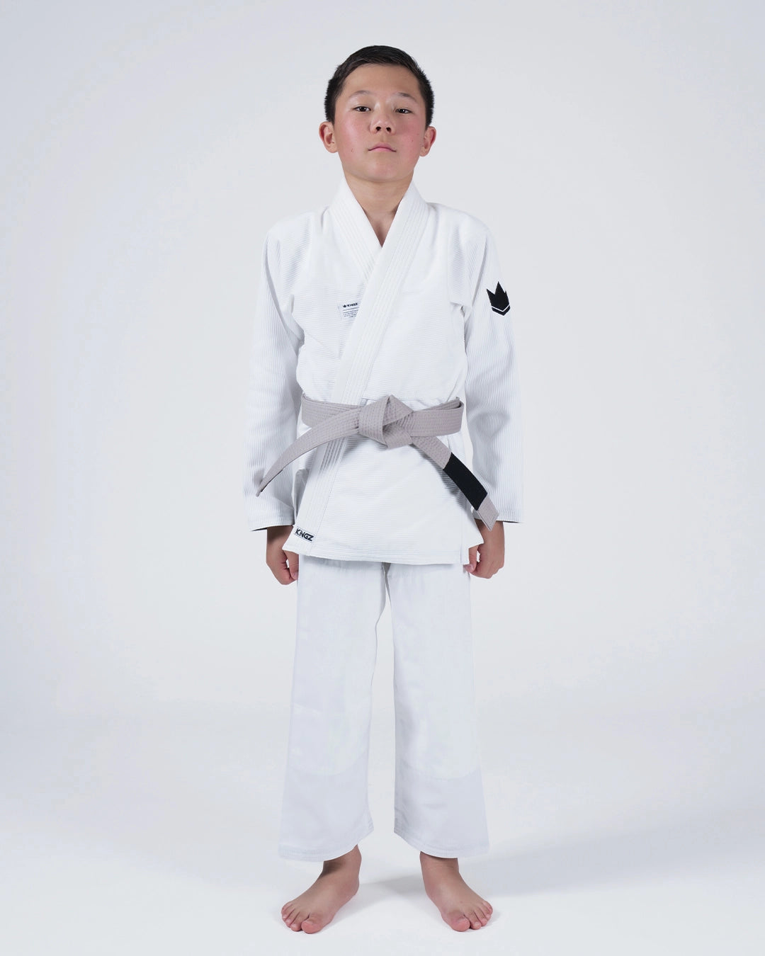 Kingz Kore V2 Youth BJJ Gi - White