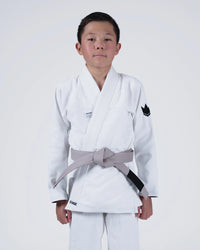 Kimono BJJ Kingz Kore V2 pour jeunes - Blanc