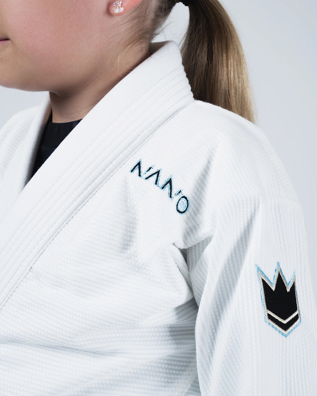 Kimono BJJ Kingz Nano 3.0 pour jeunes - Blanc