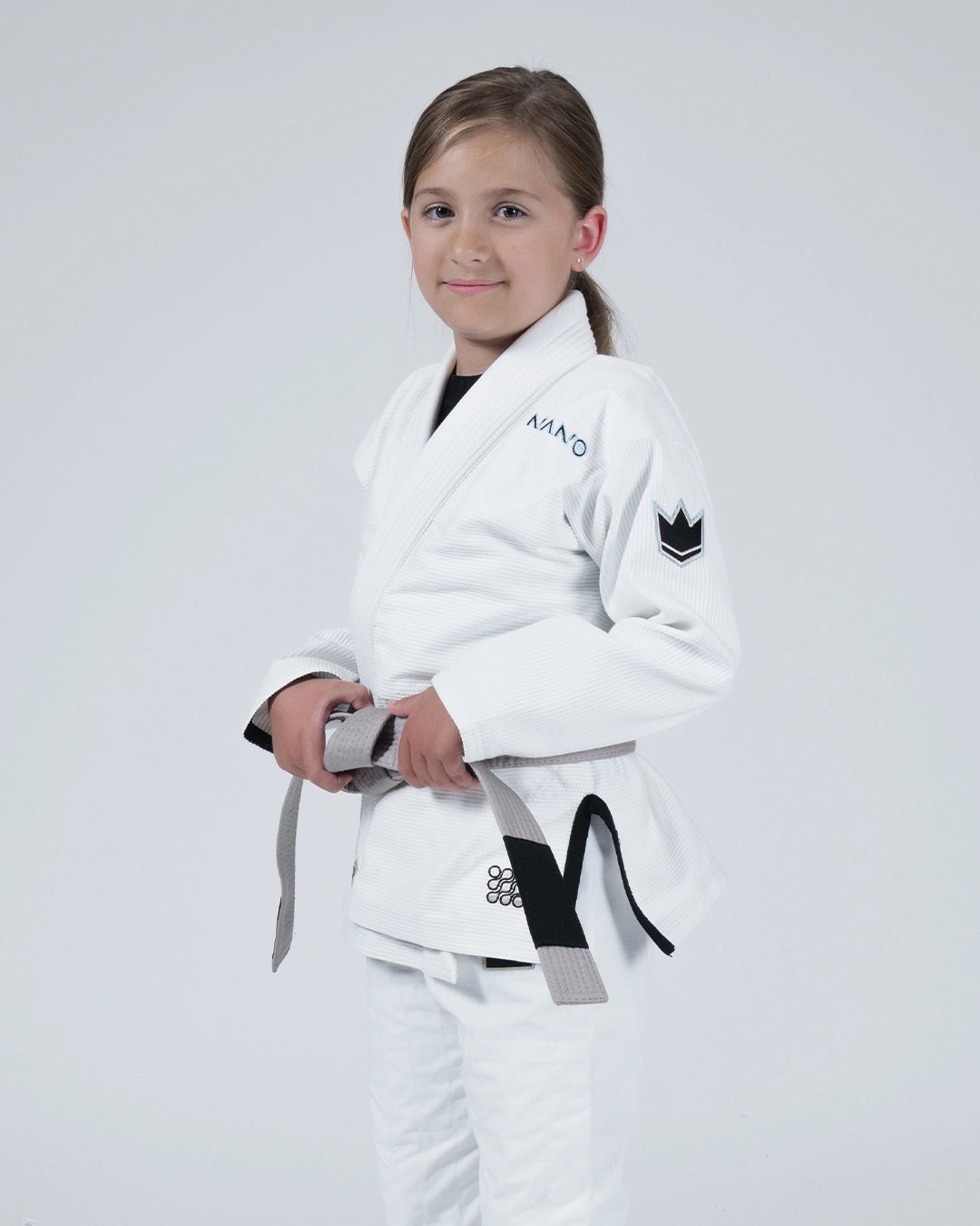 Kimono BJJ Kingz Nano 3.0 pour jeunes - Blanc
