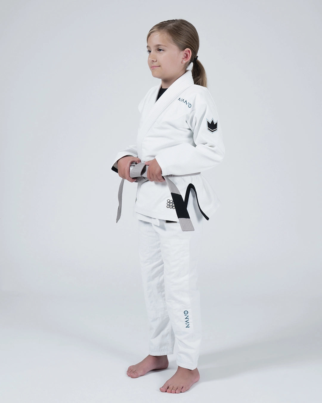 Kimono BJJ Kingz Nano 3.0 pour jeunes - Blanc