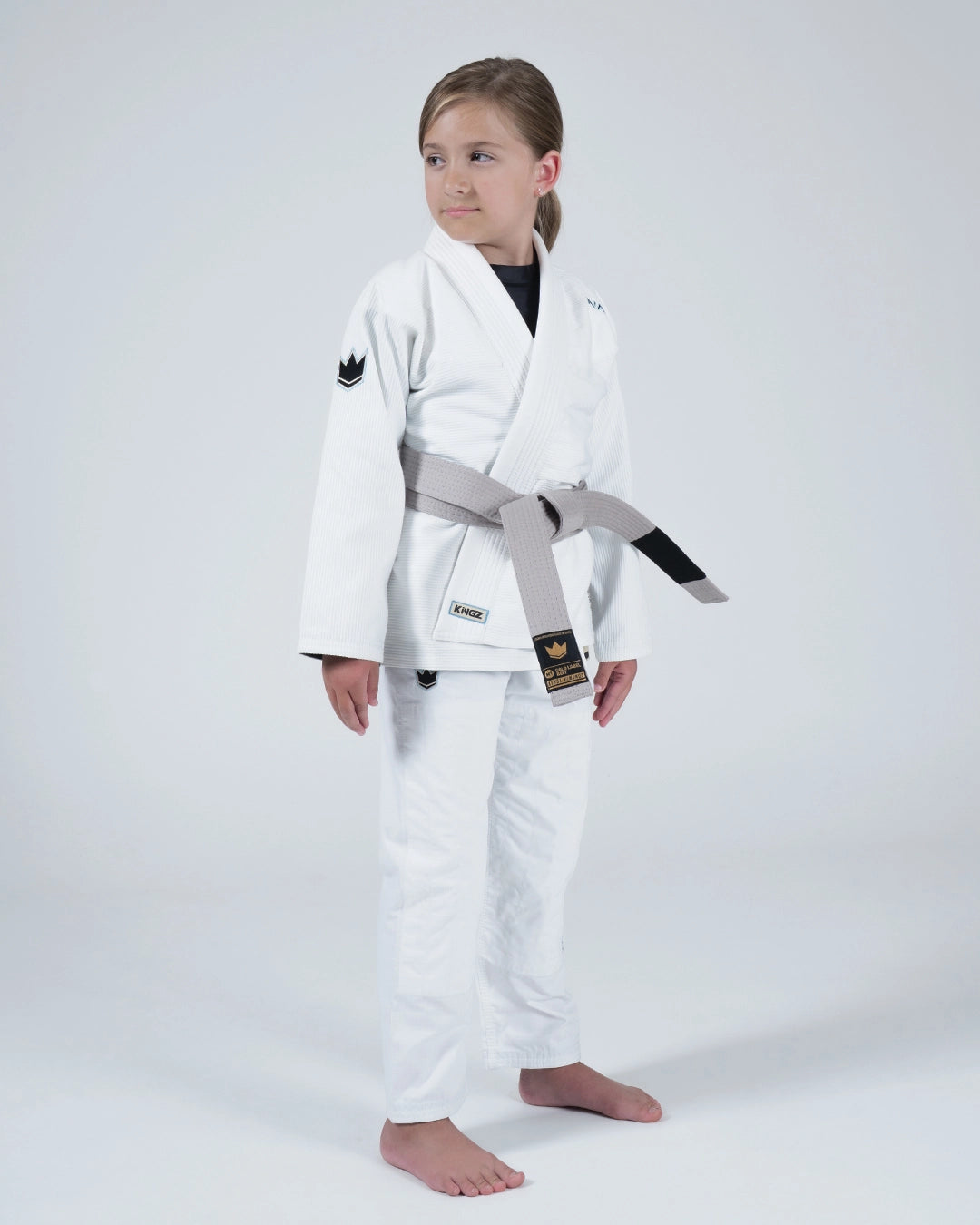 Kimono BJJ Kingz Nano 3.0 pour jeunes - Blanc