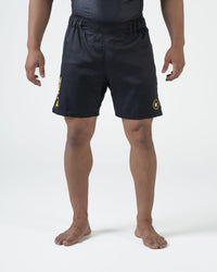 MI-K Roots Onca Pintada Shorts Shorts KingzKimonos.com XS Black