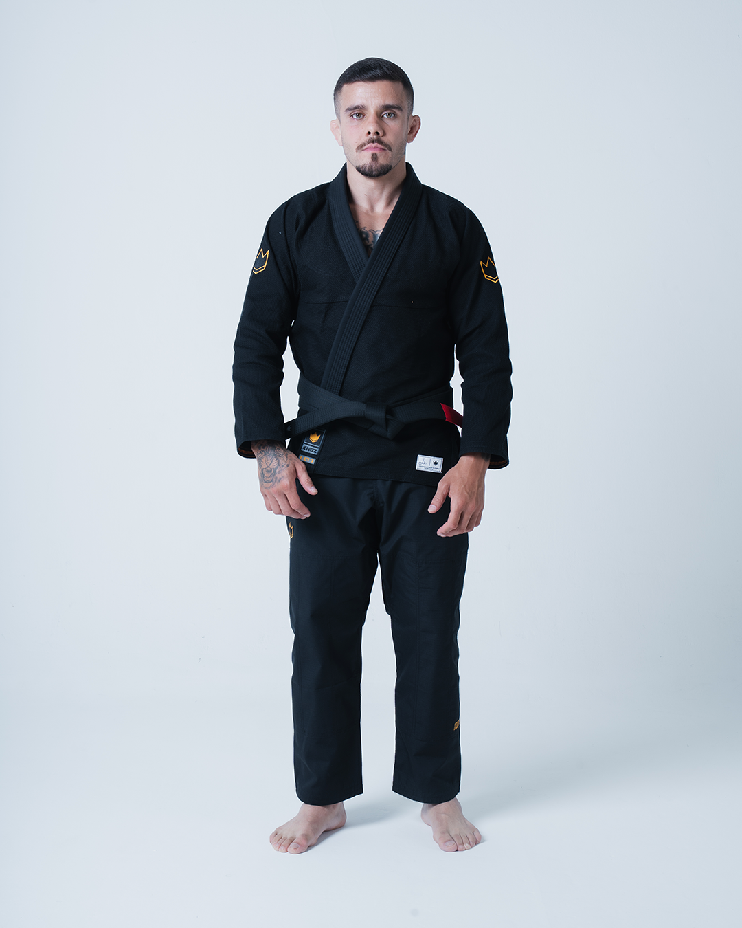 Kingz Legends Never Die Respect Men's BJJ Gi - Black