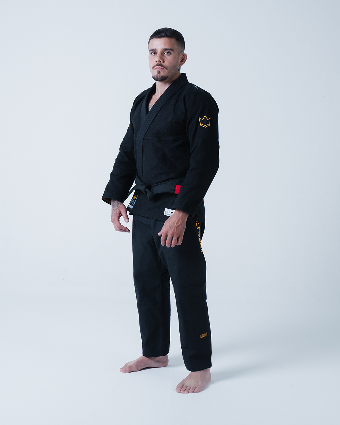 Kingz Legends Never Die Respect Men's BJJ Gi - Black