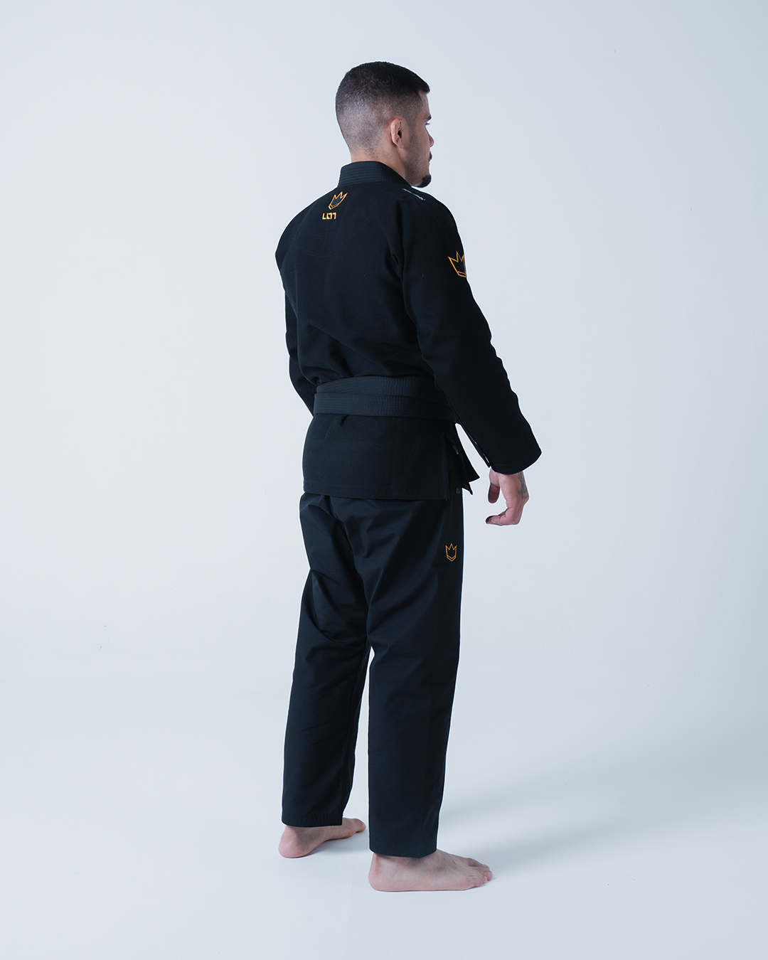 Kingz Legends Never Die Respect Men's BJJ Gi - Black