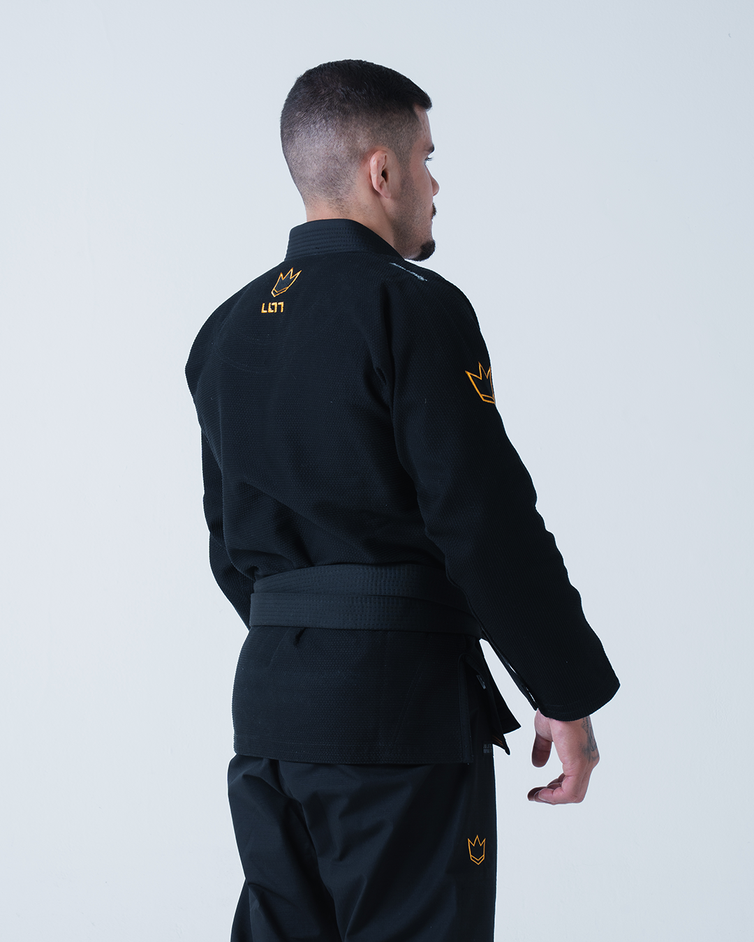 Kingz Legends Never Die Respect Men's BJJ Gi - Black
