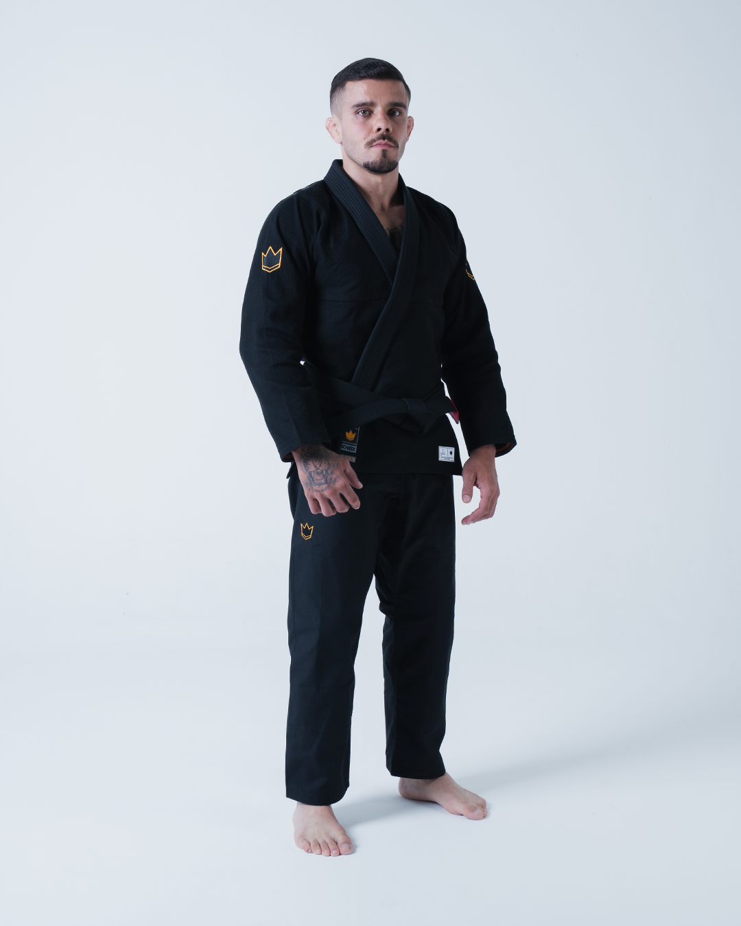 Kingz Legends Never Die Respect Men's BJJ Gi - Black